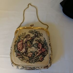 Vintage JR Miami Tapestry Purse/Clutch